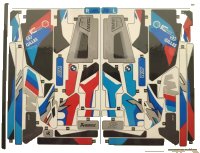 LEGO part Sticker Sheet for Set 42130, Sheet 2 - (82043/6369394) 42130stk02
