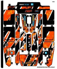 LEGO part Sticker Sheet for Set 42139 - (80229/6362706) 42139stk01