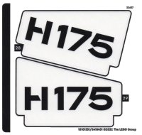 LEGO part Sticker Sheet for Set 42145, Sheet 2 - (10101351/6418451) 42145stk02