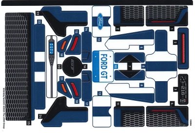 LEGO onderdeel Sticker Sheet for Set 42154 - (10101056/6415921) (42154stk01)
