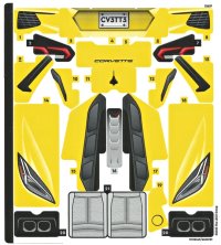 LEGO part Sticker Sheet for Set 42205 - (10110649/6522701) 42205stk01