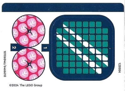 LEGO part Sticker Sheet for Set 42609 - (10106046/6466610) (42609stk01)