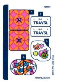 LEGO part Sticker Sheet for Set 42659 - (10112010/6534814) 42659stk01