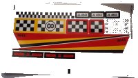 LEGO part Sticker Sheet for Set 4643 - (93645/4611638) 4643stk01
