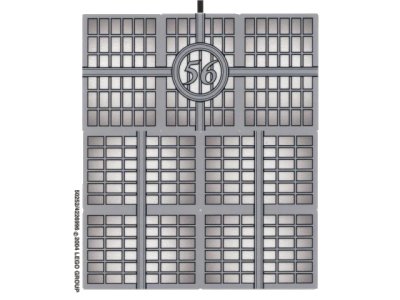 LEGO onderdeel Sticker Sheet for Set 4856 - (50252/4226996) (4856stk01)