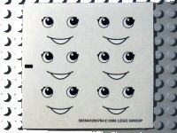 LEGO onderdeel Sticker Sheet for Set 5475 - (56594/4295764) 5475stk01