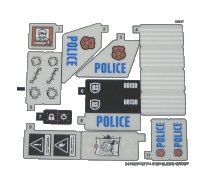LEGO part Sticker Sheet for Set 60130 - (24542/6133174) 60130stk01