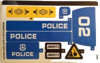 LEGO part Sticker Sheet for Set 60172 - (36526/6212324) 60172stk01
