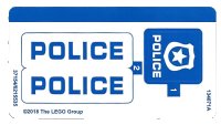 LEGO part Sticker Sheet for Set 60176 - (37154/6215535) 60176stk01