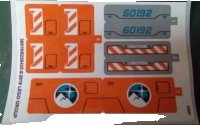 LEGO onderdeel Sticker Sheet for Set 60192 - (38616/6226435) 60192stk01