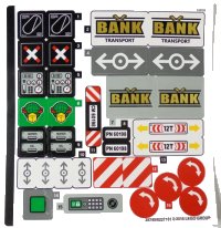 LEGO onderdeel Sticker Sheet for Set 60198 - (38749/6227151) 60198stk01
