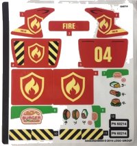 LEGO part Sticker Sheet for Set 60214 - (44483/6248669) 60214stk01