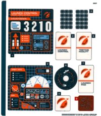 LEGO part Sticker Sheet for Set 60228 - (58008/6268507) 60228stk01