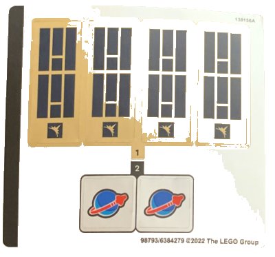 LEGO onderdeel Sticker Sheet for Set 60348, Mirrored - (98793/6384279) (60348stk01)