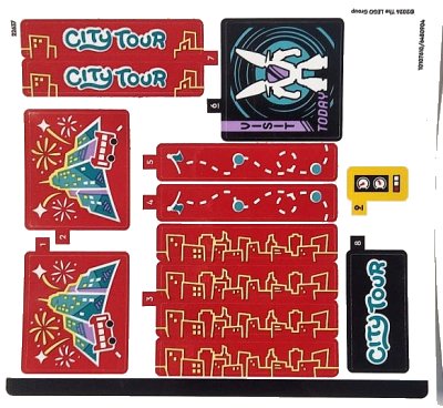 LEGO part Sticker Sheet for Set 60407 - (10107610/6480904) (60407stk01)