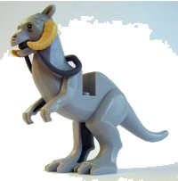 LEGO part Tauntaun, Star Wars with Rigid Tail 64800pb01c02