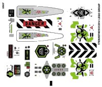 LEGO part Sticker Sheet for Set 70163 - (17636/6074616) 70163stk01