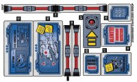LEGO part Sticker Sheet for Set 70596 - Sheet 2 (27359/6158007) 70596stk02
