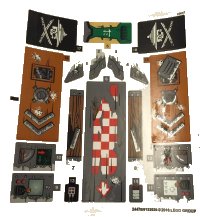 LEGO part Sticker Sheet for Set 70605 - International Version - (24478/6133020) 70605stk01a