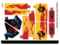 LEGO part Sticker Sheet for Set 70638 - (37084/6215238) 70638stk01