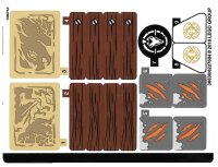 LEGO part Sticker Sheet for Set 70655 - (38838/6227684) 70655stk01