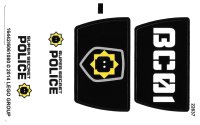 LEGO part Sticker Sheet for Set 70802 - (16442/6061080) 70802stk01