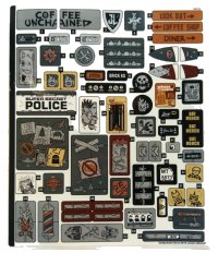 LEGO part Sticker Sheet for Set 70840 - (53482/6263756) 70840stk01
