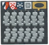 LEGO onderdeel Sticker Sheet for Set 71040, Mirrored - International Version - (27944/6159840) 71040stk01a