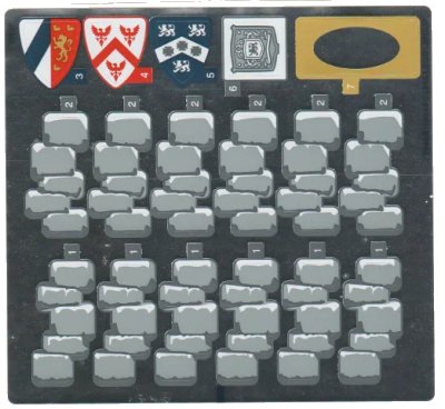 LEGO onderdeel Sticker Sheet for Set 71040, Mirrored - International Version - (27944/6159840) (71040stk01a)