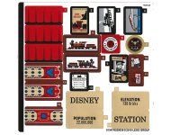 LEGO onderdeel Sticker Sheet for Set 71044 - Sheet 1 (51347/6259039) 71044stk01