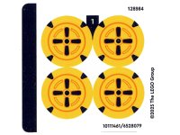 LEGO part Sticker Sheet for Set 72032 - (10111461/6528079) 72032stk01