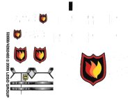 LEGO part Sticker Sheet for Set 7239 - (52888/4262483) 7239stk01