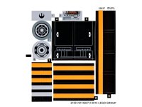 LEGO onderdeel Sticker Sheet for Set 75102 - International Version - (21531/6116847) 75102stk01a