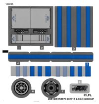 LEGO onderdeel Sticker Sheet for Set 75149 - International Version - (26812/6152670) 75149stk01a