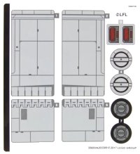 LEGO onderdeel Sticker Sheet for Set 75188 - (35603/6203389) 75188stk01
