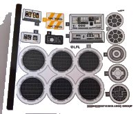 LEGO onderdeel Sticker Sheet for Set 75212 - (38590/6226327) 75212stk01