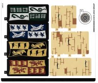 LEGO onderdeel Sticker Sheet for Set 75954, Sheet 1 - (39800/6238049) 75954stk01