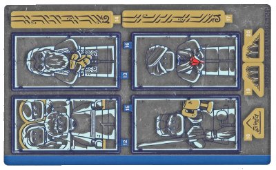 LEGO onderdeel Sticker Sheet for Set 75954, Sheet 2, Mirrored - (39803/6238050) (75954stk02)