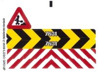 LEGO part Sticker Sheet for Set 7631 - (64948/4540000) 7631stk01