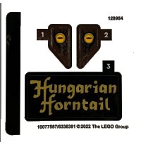 LEGO part Sticker Sheet for Set 76406 - (10077587/6338391) 76406stk01