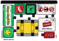 LEGO part Sticker Sheet for Set 76973 - (10114011/6551221) 76973stk01
