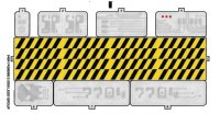 LEGO part Sticker Sheet for Set 7704 - (54941/4286990) 7704stk01