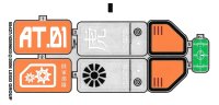 LEGO part Sticker Sheet for Set 7708 - (55427/4289603) 7708stk01
