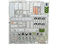 LEGO part Sticker Sheet for Set 7709 - (56746/4297316) 7709stk01