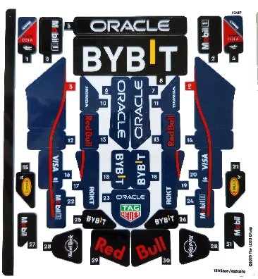 LEGO onderdeel Sticker Sheet for Set 77243 - International Version - (10115309/6581076) (77243stk01a)