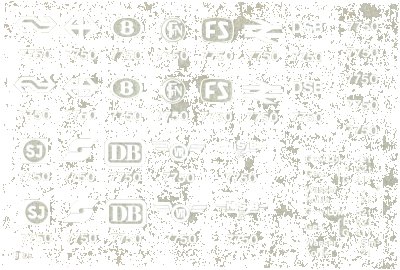 LEGO onderdeel Sticker Sheet for Set 7750 - (191925) (7750stk01)