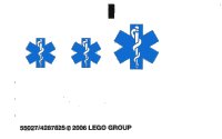 LEGO onderdeel Sticker Sheet for Set 7890 - (55027/4287825) 7890stk01