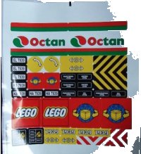 LEGO onderdeel Sticker Sheet for Set 7939 - (91144/4586574) 7939stk01