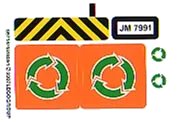 LEGO onderdeel Sticker Sheet for Set 7991 - (59718/4518391) (7991stk01)