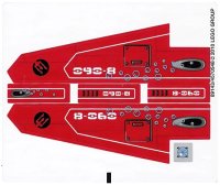 LEGO onderdeel Sticker Sheet for Set 8060 - (89143/4570548) 8060stk01